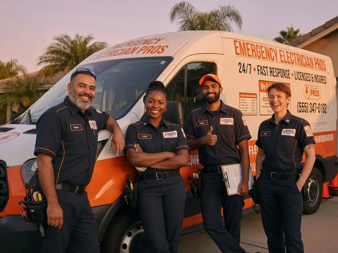 Emergency Electrician company in Brooks, CA